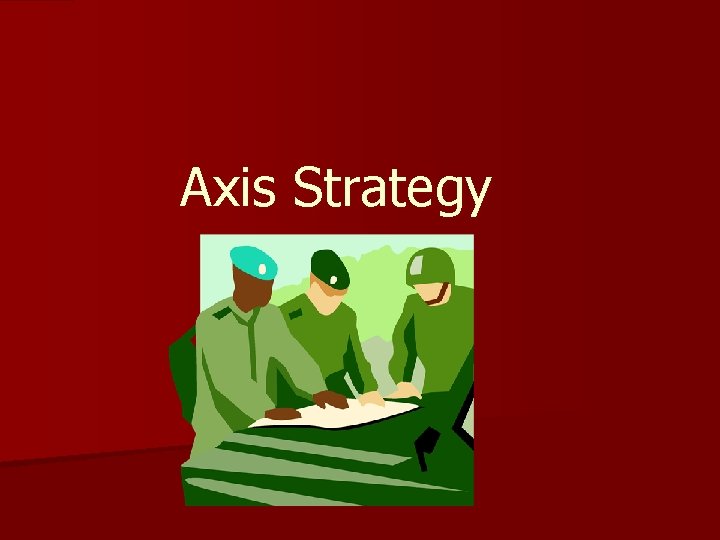Axis Strategy 