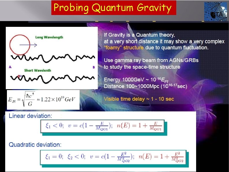 Probing Quantum Gravity CTA 