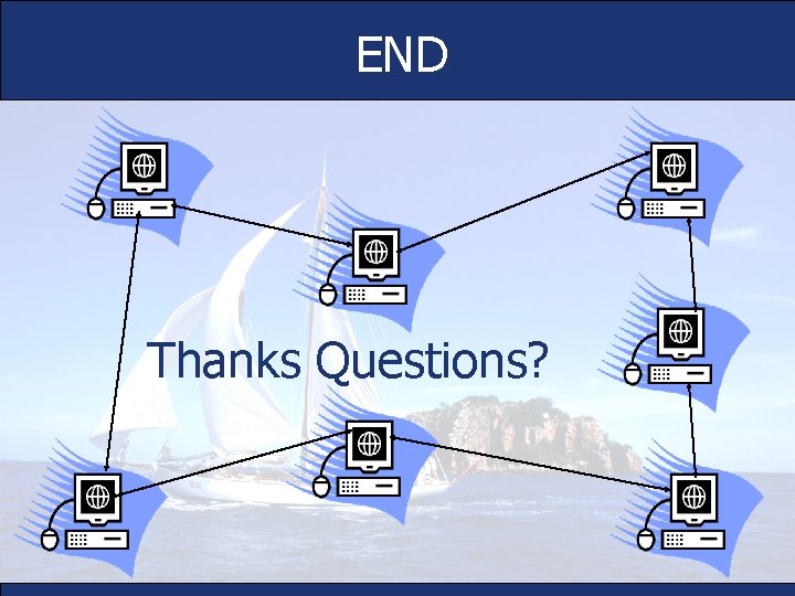 END Thanks Questions? 