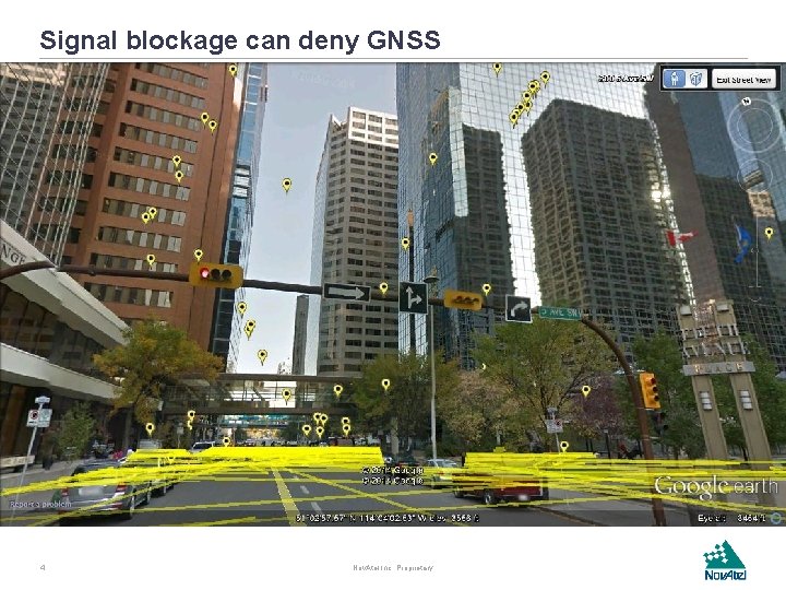 Signal blockage can deny GNSS 4 Nov. Atel Inc. Proprietary 