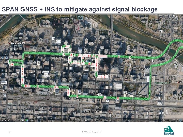 SPAN GNSS + INS to mitigate against signal blockage 7 Nov. Atel Inc. Proprietary