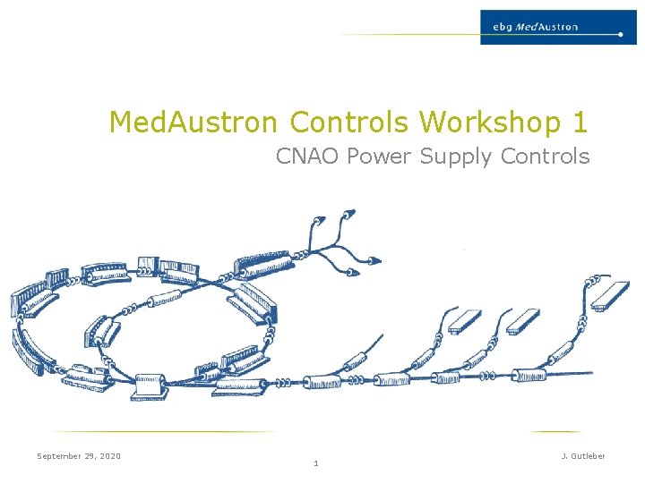 Med. Austron Controls Workshop 1 CNAO Power Supply Controls September 29, 2020 1 J. Med. Austron Controls Workshop 1 CNAO Power Supply Controls September 29, 2020 1 J.