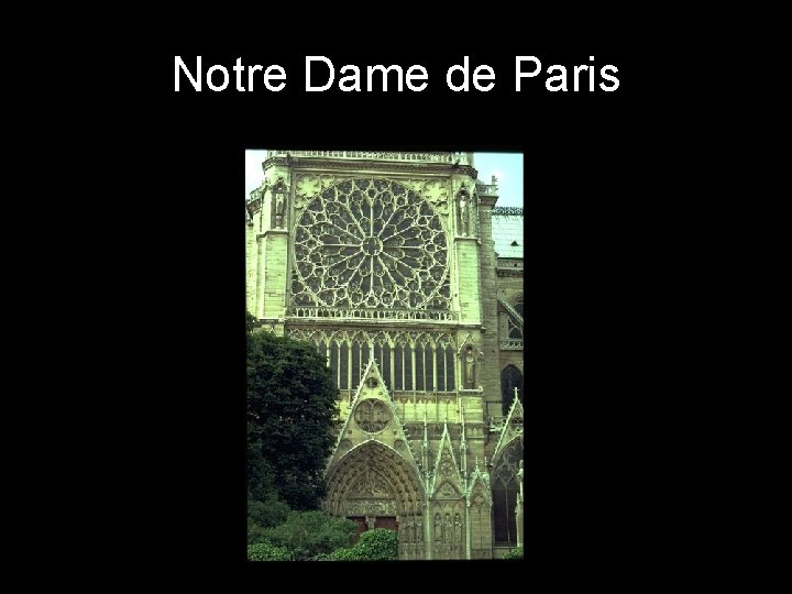 Notre Dame de Paris 