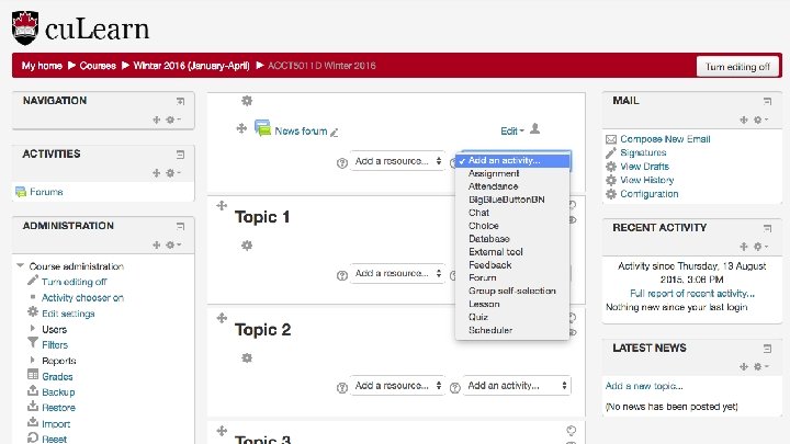 CULEARN ACTIVITIES EDUCATIONAL DEVELOPMENT CENTRE carleton. ca/edc 