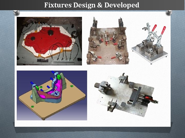 Fixtures Design & Developed 