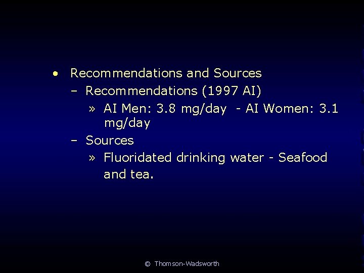  • Recommendations and Sources – Recommendations (1997 AI) » AI Men: 3. 8