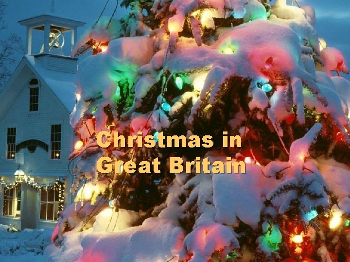 Christmas in Great Britain 