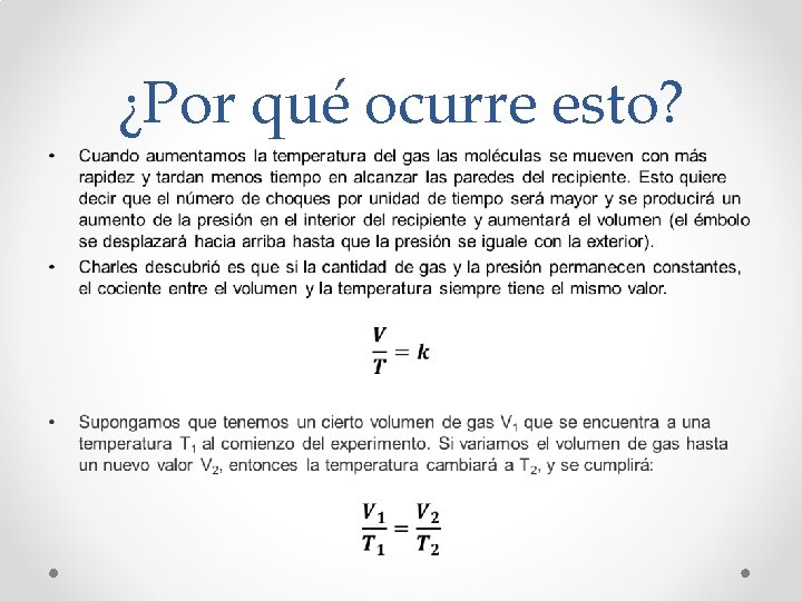 ¿Por qué ocurre esto? • ¿Por qué ocurre esto? •