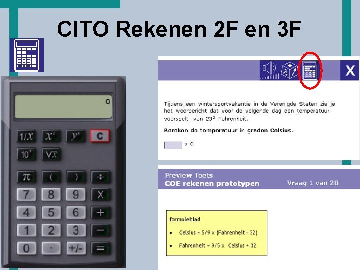 Ho. T CITO Rekenen 2 F en 3 F 