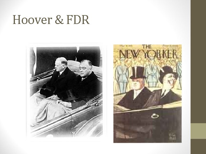 Hoover & FDR 