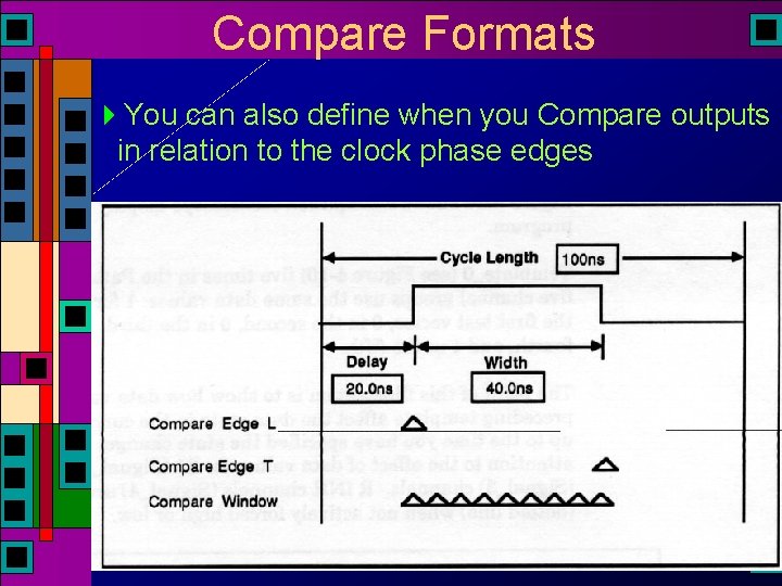 Compare Formats 4 You can also define when you Compare outputs in relation to Compare Formats 4 You can also define when you Compare outputs in relation to