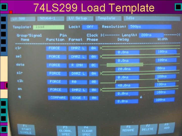 74 LS 299 Load Template 74 LS 299 Load Template