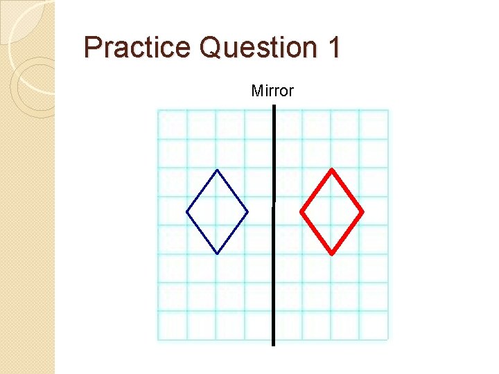 Practice Question 1 Mirror 