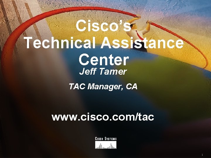 Cisco’s Technical Assistance Center Jeff Tamer TAC Manager, CA www. cisco. com/tac 1 