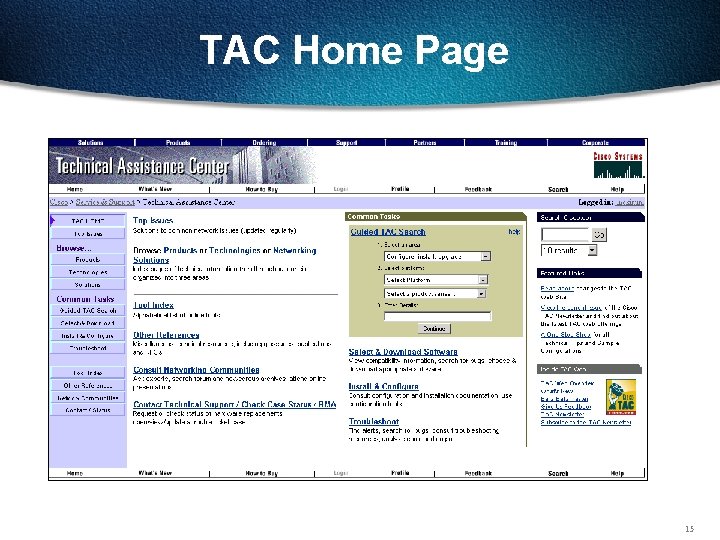 TAC Home Page 15 