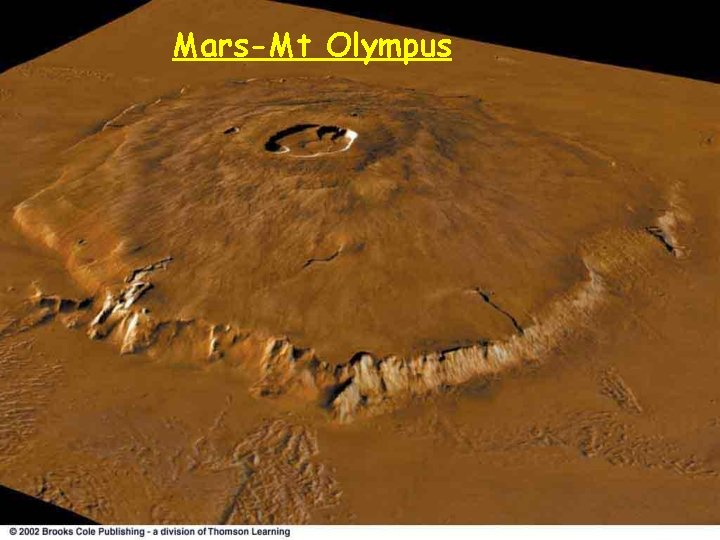 Mars-Mt Olympus Mars-Mt Olympus