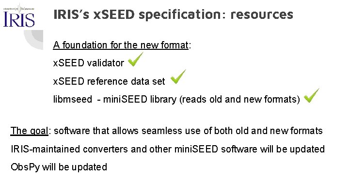 X Seed A Next Generation Time Series Format X Seed A Next Generation Time Series Format