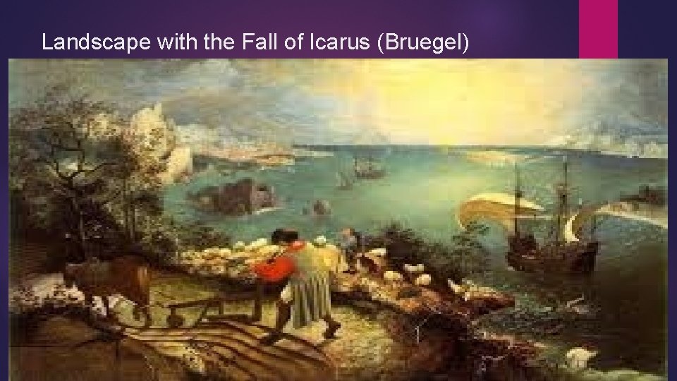 Landscape with the Fall of Icarus (Bruegel) 