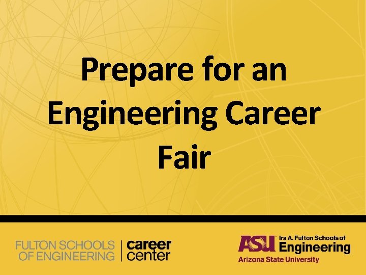 Prepare for an Engineering Career Fair 