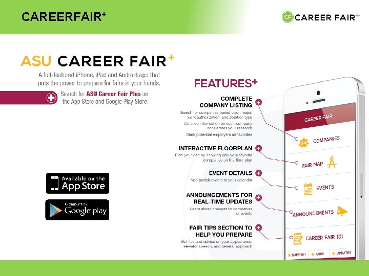 CAREERFAIR+ Overview 29 