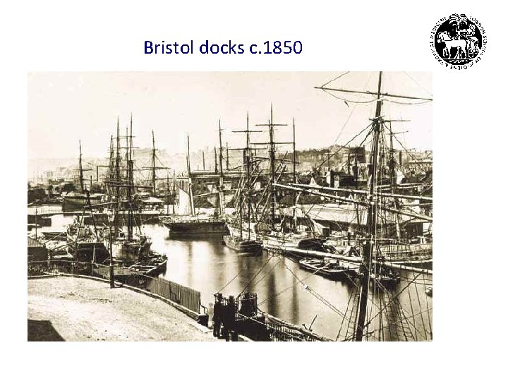 Bristol docks c. 1850 
