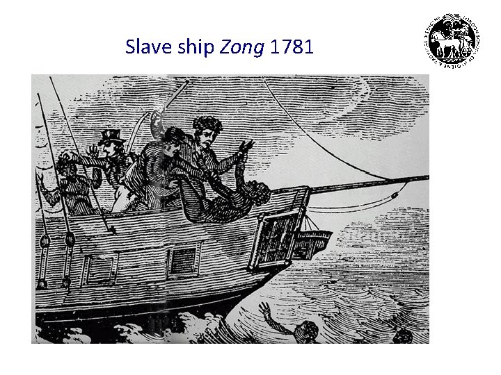 Slave ship Zong 1781 