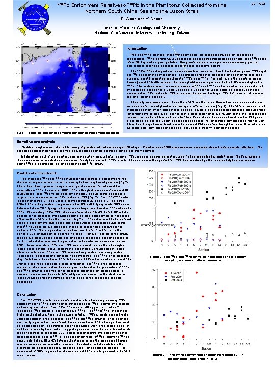 210 Po Enrichment Relative to 210 Pb in the Planktons Collected from the Northern