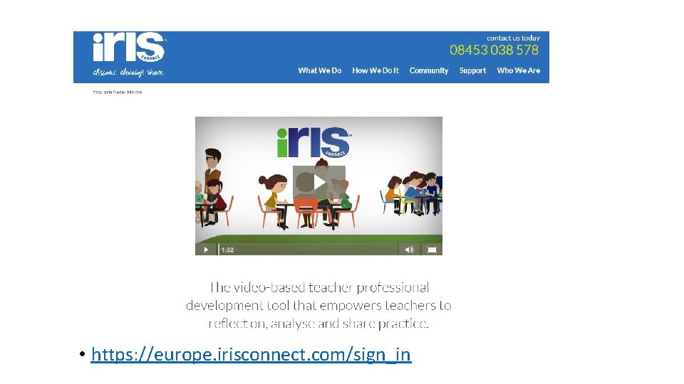  • https: //europe. irisconnect. com/sign_in 