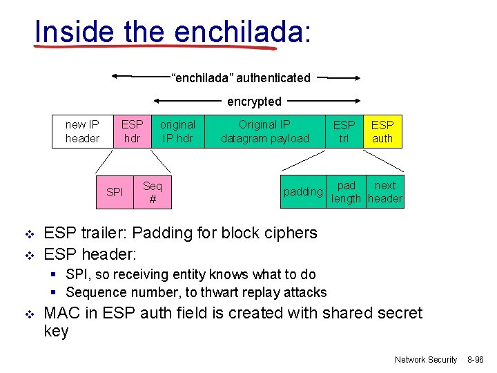 Chapter 8 Security Computer Networking A Top Down