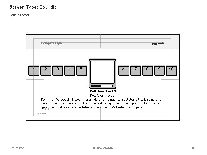 Screen Type: Episodic Square Posters Company Logo 1 2 3 Breadcrumb 4 5 6