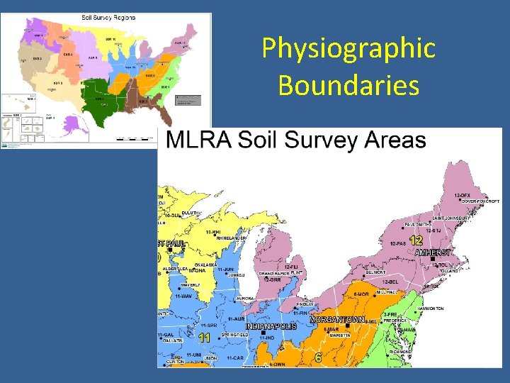 Physiographic Boundaries 