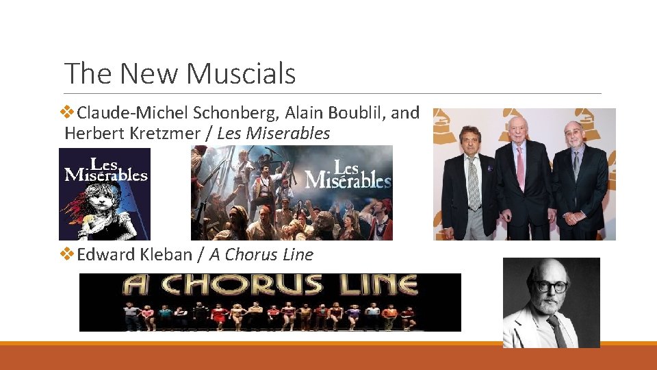The New Muscials v. Claude-Michel Schonberg, Alain Boublil, and Herbert Kretzmer / Les Miserables