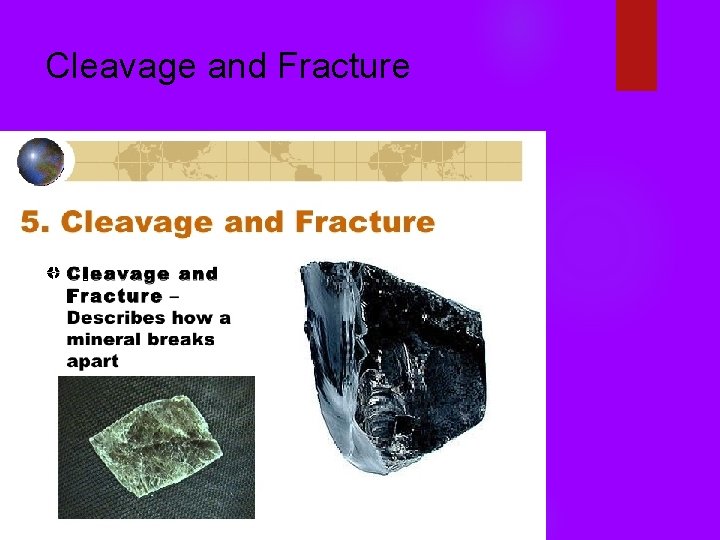 Cleavage and Fracture 