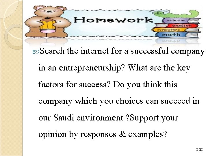 Search the internet for a successful company in an entrepreneurship? What are the Search the internet for a successful company in an entrepreneurship? What are the