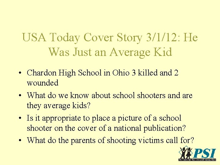 USA Today Cover Story 3/1/12: He Was Just an Average Kid • Chardon High USA Today Cover Story 3/1/12: He Was Just an Average Kid • Chardon High