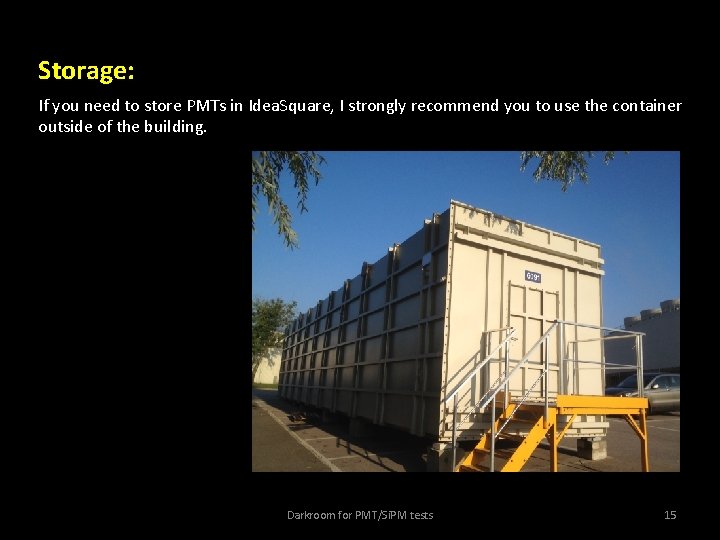 Storage: If you need to store PMTs in Idea. Square, I strongly recommend you