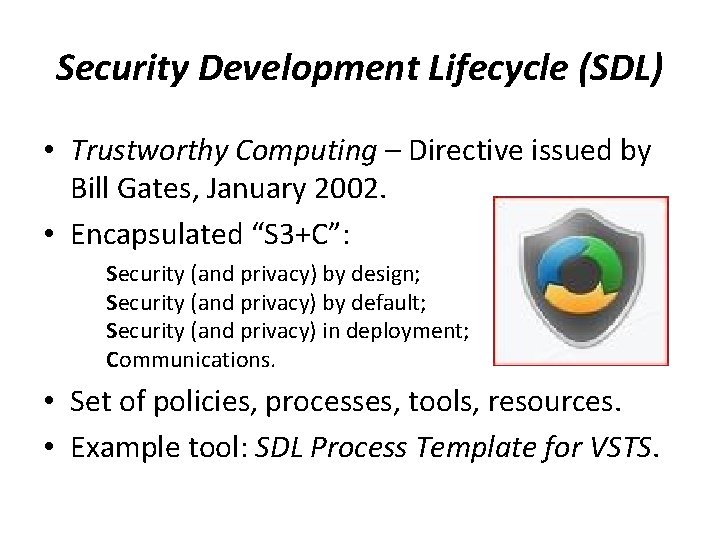 Day O Security An Introduction To The Microsoft
