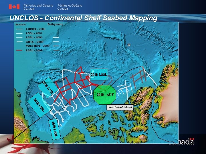 UNCLOS - Continental Shelf Seabed Mapping 2010 LSSL 10 20 SL LS 2010 -