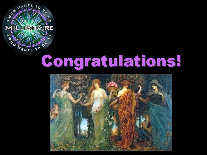 Congratulations! 