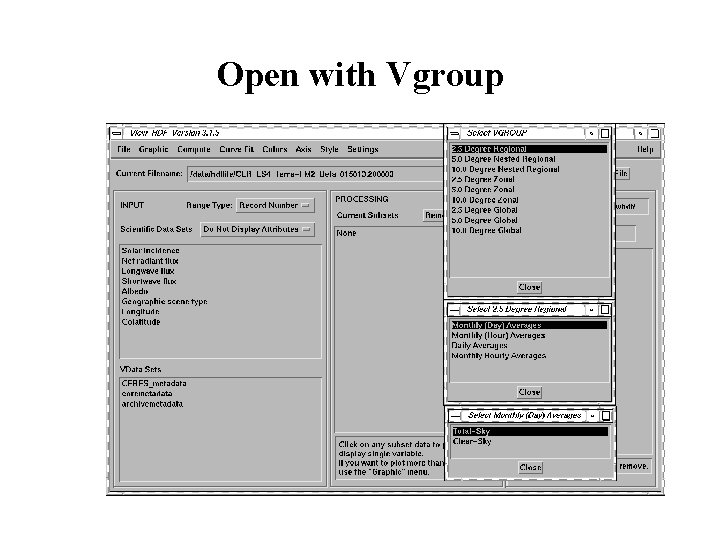 Open with Vgroup 