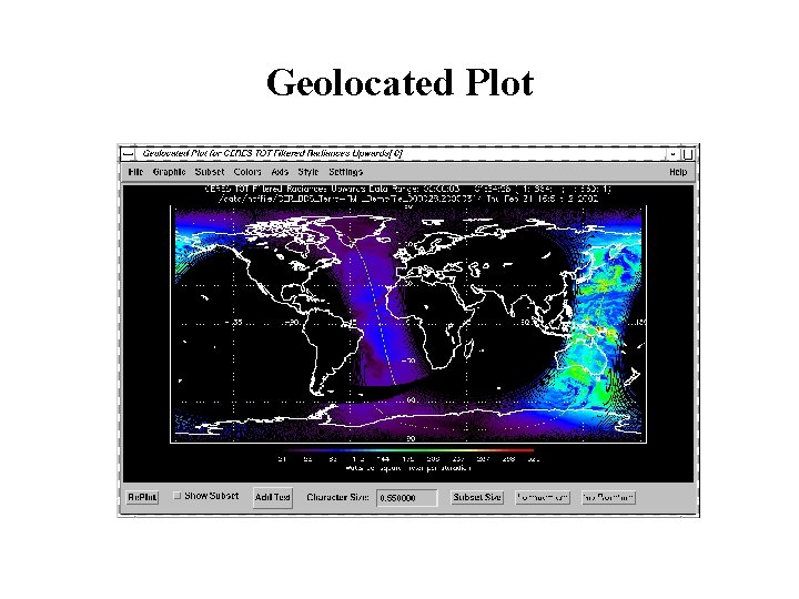 Geolocated Plot 