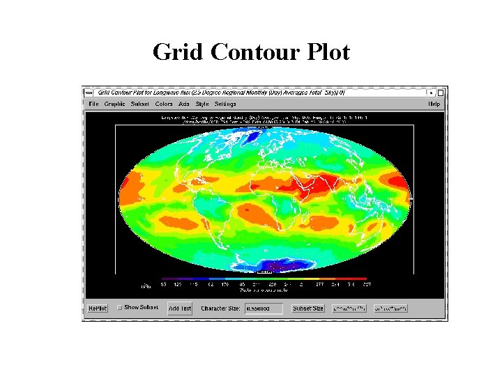 Grid Contour Plot 