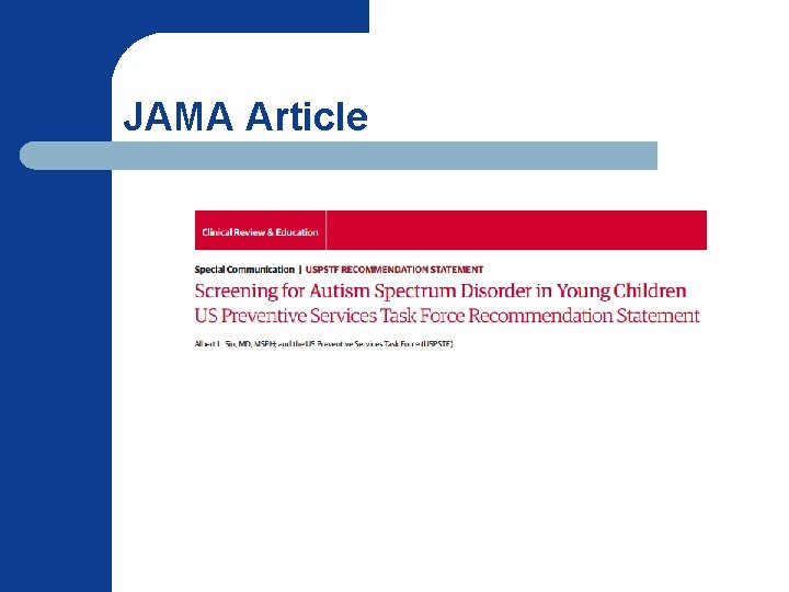 JAMA Article 