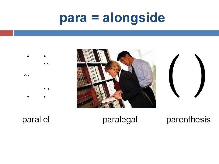 para = alongside parallel paralegal parenthesis 