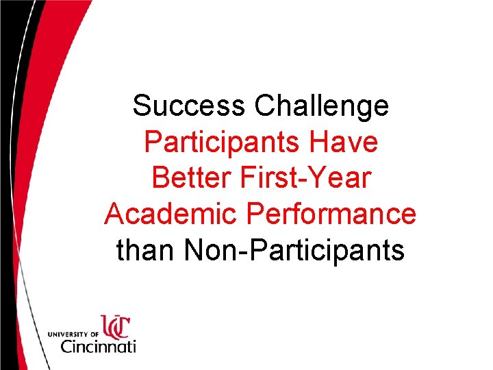 Success Challenge Participants Have Better First-Year Academic Performance than Non-Participants 