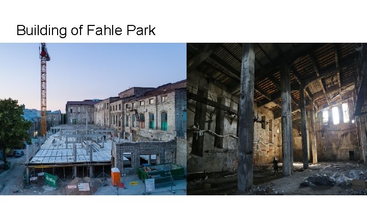 Building of Fahle Park 