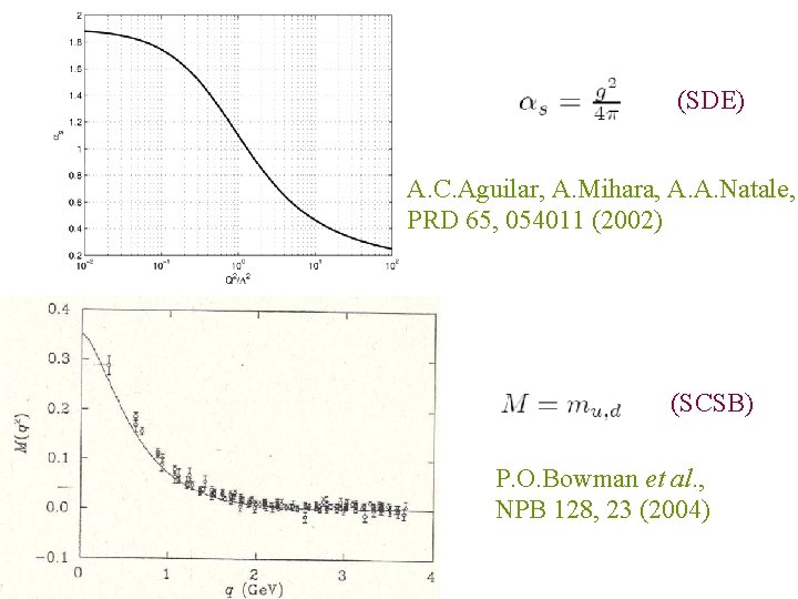 (SDE) A. C. Aguilar, A. Mihara, A. A. Natale, PRD 65, 054011 (2002) (SCSB)
