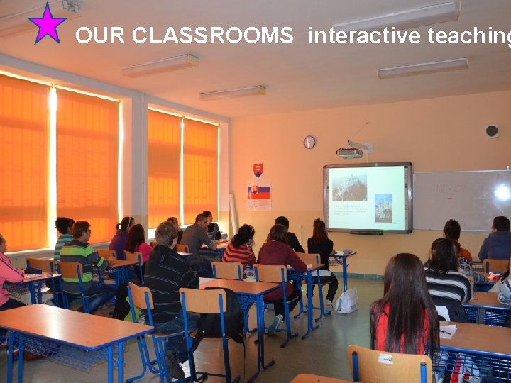 OUR CLASSROOMS interactive teaching 