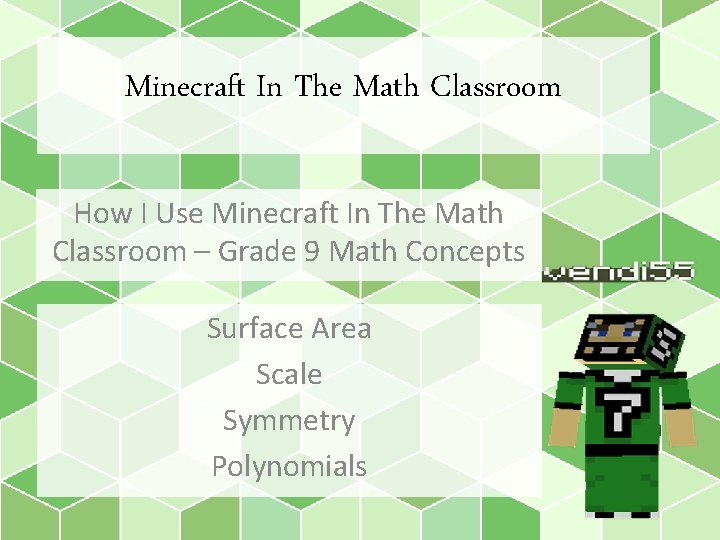 Minecraft In The Math Classroom How I Use Minecraft In The Math Classroom –