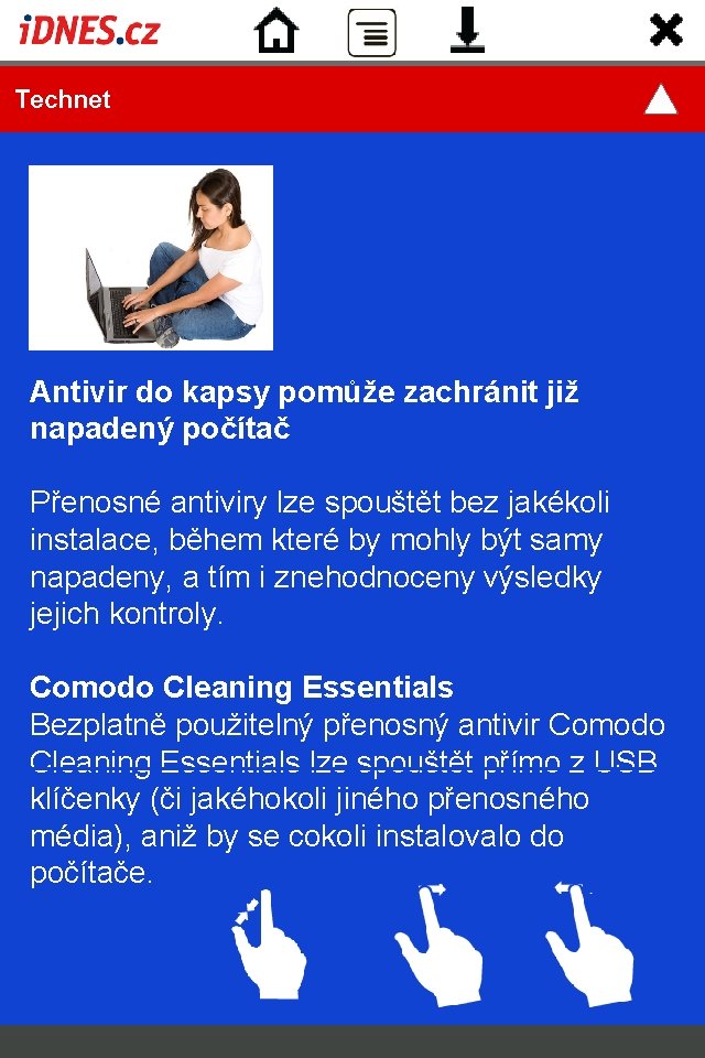  Technet Antivir do kapsy pomůže zachránit již napadený počítač Přenosné antiviry lze spouštět